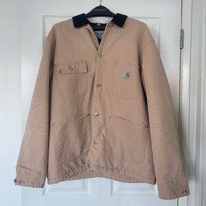 Carhartt WIP workwear jacket with quilted interior